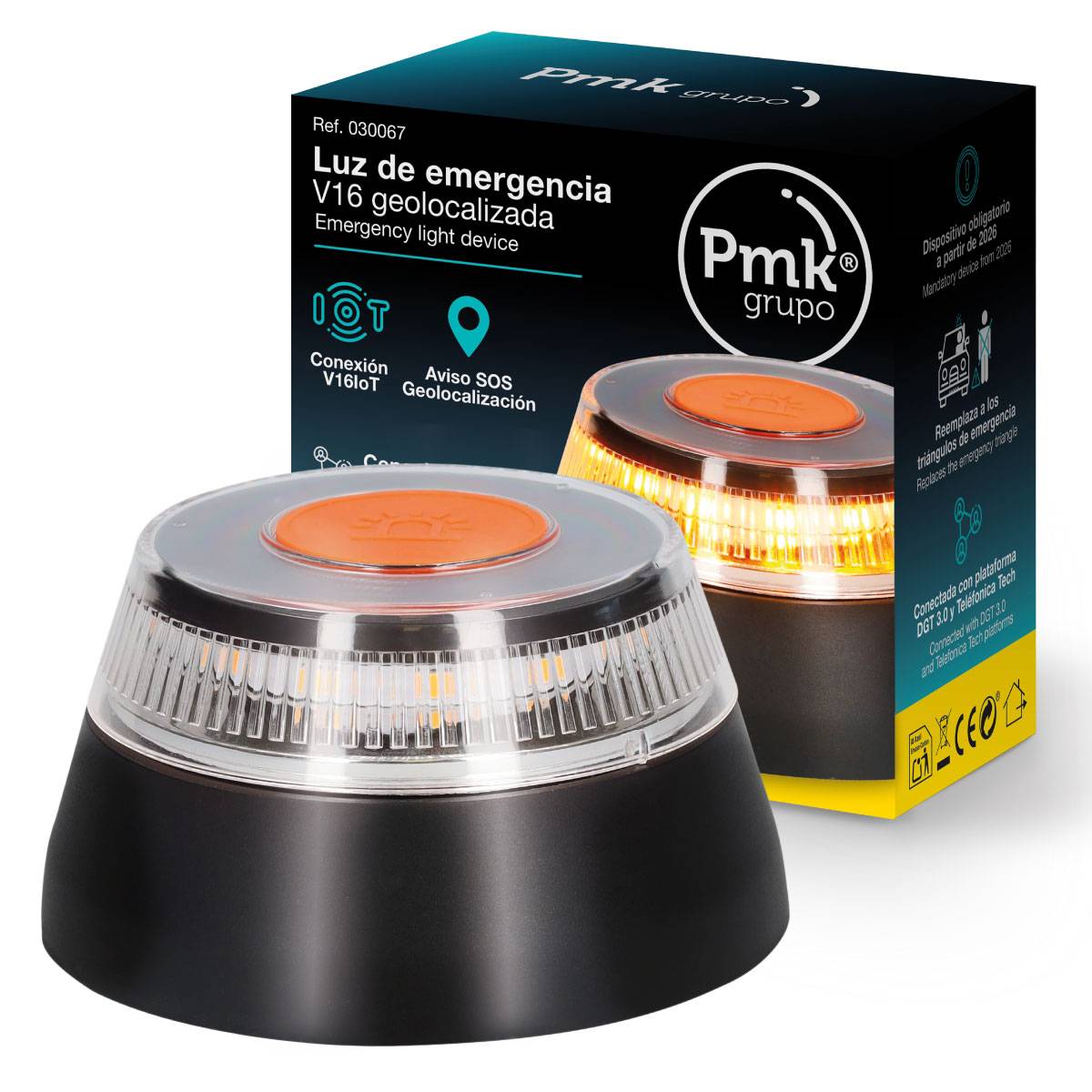 Baliza V16 IoT conectada PMK