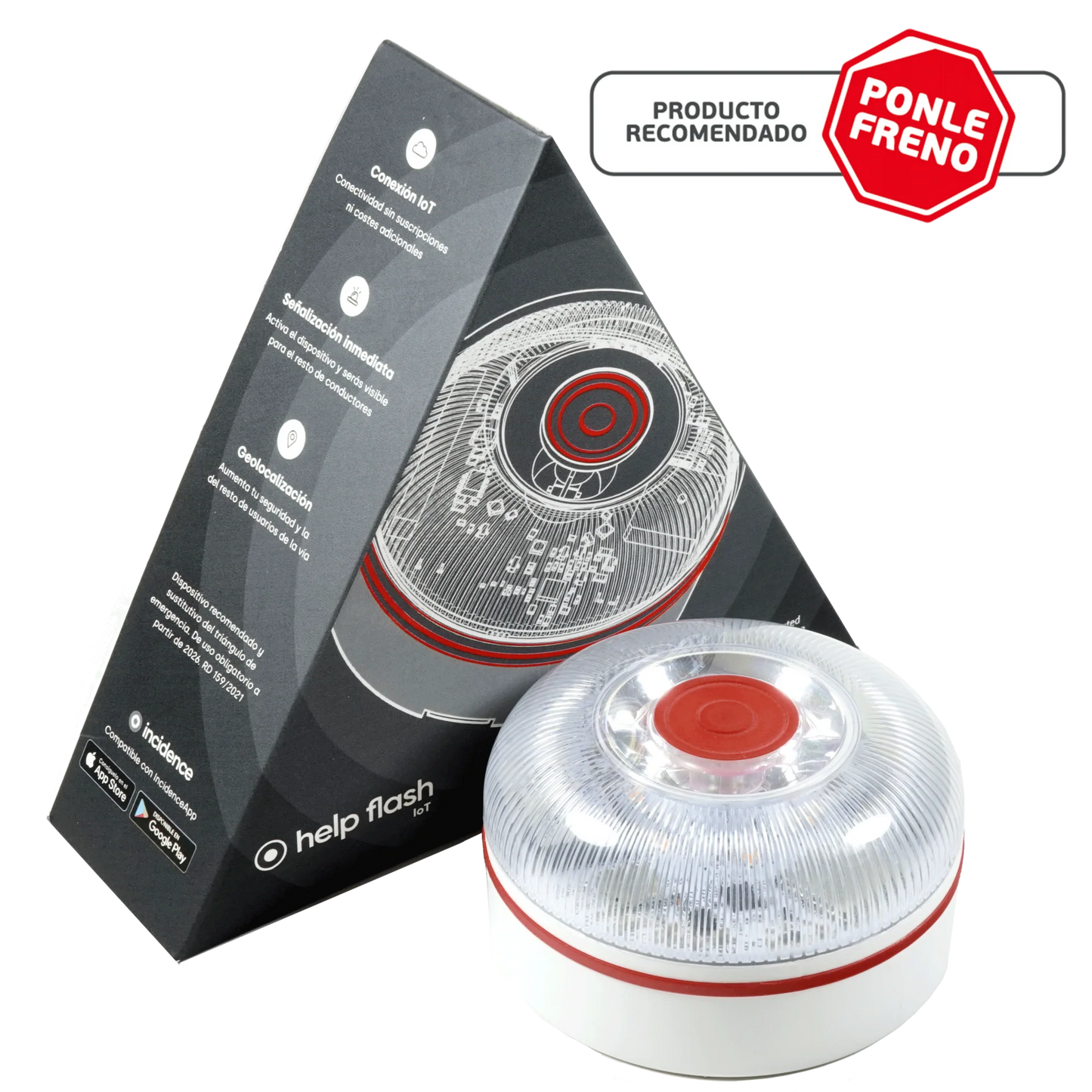 Baliza V16 Help Flash IoT