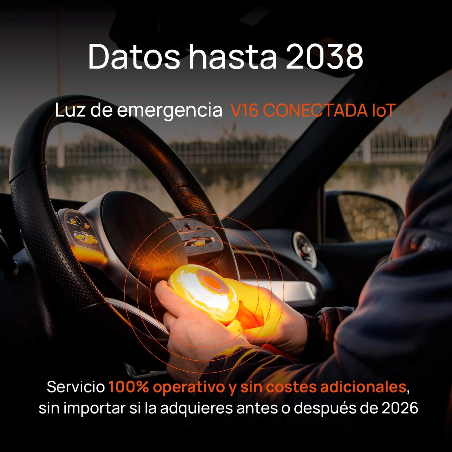 Baliza V16 Flash Led IoT