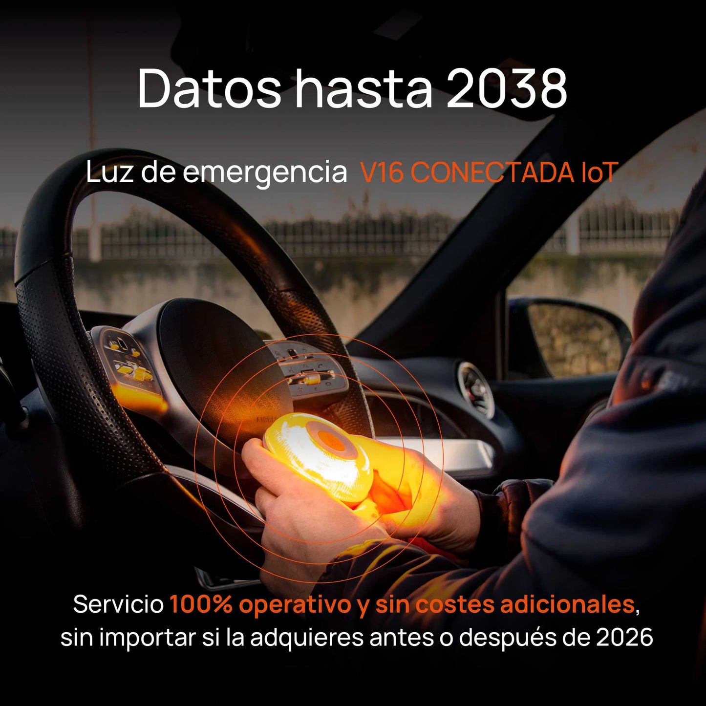 Baliza V16 Flash Led IoT